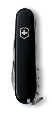 Нож перочинный VICTORINOX Spartan, 91 мм, 12 функций, чёрный