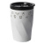 Термокружка BASIC, 350 мл; белый; металл/пластик