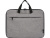 Эко- чехол для ноутбука Libra 2 в 1 из переработанного пластика, серый яркий