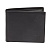 Бумажник KLONDIKE Claim, натуральная кожа в черном цвете, 12 х 2 х 10 см