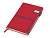 Бизнес блокнот А5 Freya с клапаном и карманом для визиток, твердая обложка, 128 листов, красный и бор