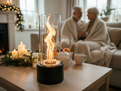 Биокамин с вьющимся пламенем Dance of flame