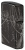 Зажигалка ZIPPO Skull King с покрытием High Polish Black, латунь/сталь, черная, глянцевая, 38x13x57 мм