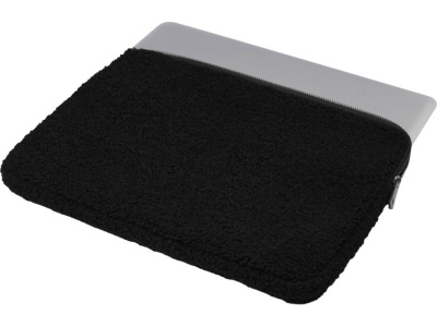 Шерпа чехол для 13-дюймового ноутбука объемом 2 л из шерпы, переработанной по стандарту GRS, черный