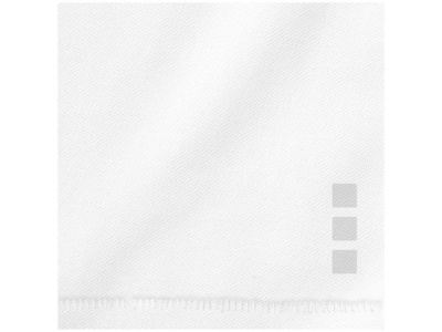 Calgary женская футболка-поло с коротким рукавом, белый , размер S