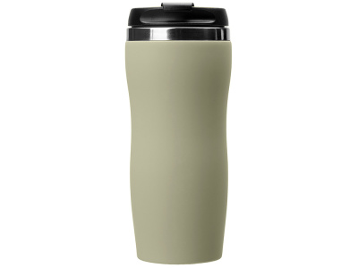 Термокружка Mony Steel 350 мл, soft touch, оливковый