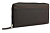 Кошелёк женский BUGATTI Banda, с защитой данных RFID, коричневый, кожа козы/полиэстер, 18,5х2х10 см