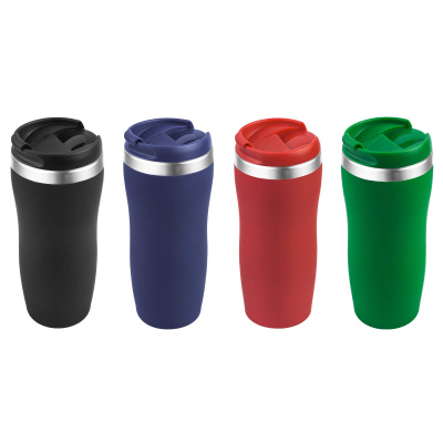 Термокружка SLIM SOFT COLOR 350мл. Зеленая 6030.02