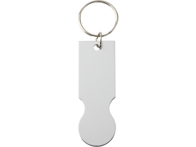 Rhea брелок в виде корзины для покупок, серебряный