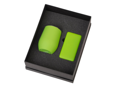 Подарочный набор с термокружкой и повербанком С1, 5000 mAh, зеленое яблоко , размер 5000 mAh