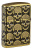 Зажигалка ZIPPO Armor® Cackling Cranium с покрытием Antique Brass, латунь/сталь, золотистая, матовая, 38x13x57 мм