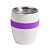 Термокружка LINE, белый/фиолетовый, сталь, 300 мл
