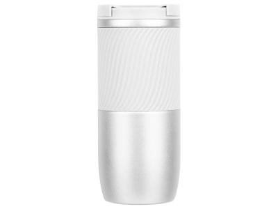 Герметичная вакуумная термокружка Pillar,550 мл, серебристый (Р)