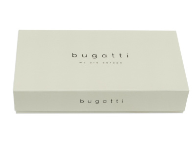 Кошелёк женский BUGATTI СИНА | SINA, зеленый, воловья кожа/полиэстер, 13,7х3х9,5 см