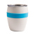 Термокружка LINE, белый/голубой, сталь, 300 мл
