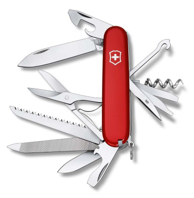 Нож перочинный VICTORINOX Ranger, 91 мм, 21 функция, красный