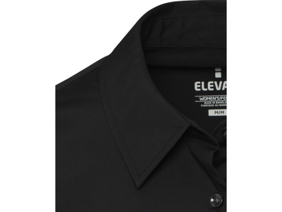 Carnelian женская рубашка из поплина - сплошной черный , размер XS