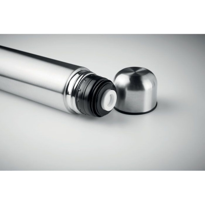 Термос 900 ml тускло-серебряный