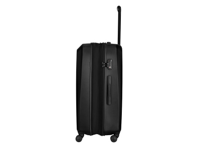 Чемодан WENGER Prymo, чёрный, большой, 52х76х30 см, 93 л, ABS+PC , размер XL