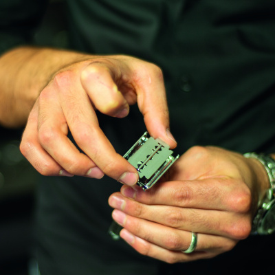 Лезвия для бритья ERBE «Tradition», нержавеющая сталь, (10 шт) в блистере