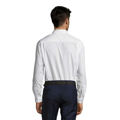 Рубашка мужская "Baltimore", белый_XL, 65% полиэстер, 35% хлопок, 95г/м2