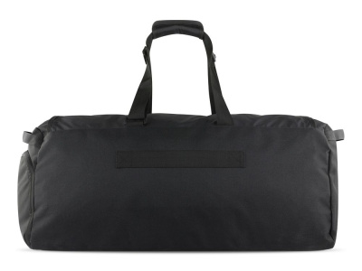 Сумка дорожная BUGATTI БЛАНК ОБЛЕГЧЕННАЯ | BLANC DELIGHT, чёрная, нейлон RPET600D/тарпаулин/полиэстер, 67х32х29 см, 55 л