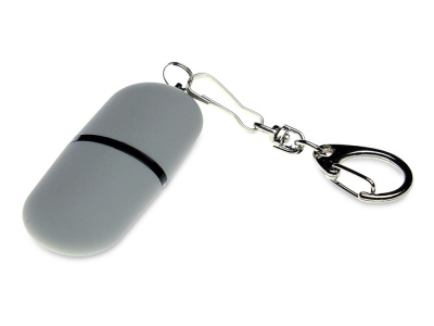 Флешка Goutte Soft-touch на 16 Гб, серый , размер 16ГБ