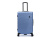 Чемодан TORBER ЛАМА, синий, ABS-пластик, 49 х 29,5 х 77 см, 92 л , размер L
