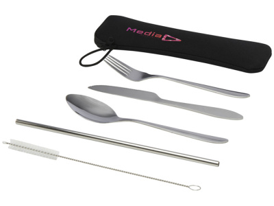 Набор столовых приборов из нержавеющей стали из 5 предметов Sheen - Серебристый