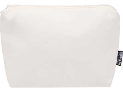 Trip Aware™ дорожная косметичка из переработанного материала 2 л, кремовый