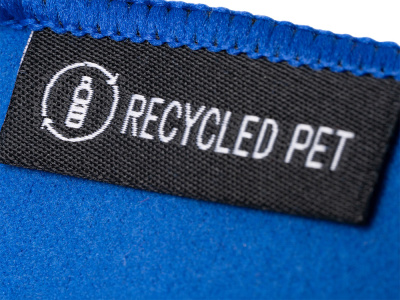 Легкое полотенце Gulpi  из микрофибры RPET с ремешком для складывания, 70*120 см, королевский синий , размер M