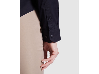 MOSCU WOMAN рубашка д/р, черный , размер M