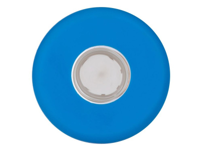 Бутылка для воды стеклянная Refine, в чехле, 550 мл, голубой