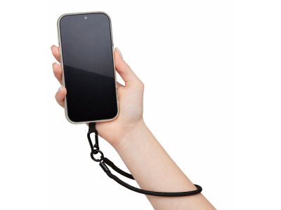 Ремешок на руку для телефона Бэнди, черный