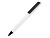 Ручка пластиковая шариковая C1 софт-тач, белый