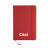 Блокнот красный