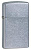 Зажигалка ZIPPO Slim® с покрытием Street Chrome™, латунь/сталь, серебристая, матовая, 29x10x60 мм