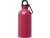 Одностенная бутылка для воды с карабином Oregon, изготовленная из нержавеющей стали, сертифицированной по стандарту RCS, объемом 400 мл - Фуксия , размер 400 мл
