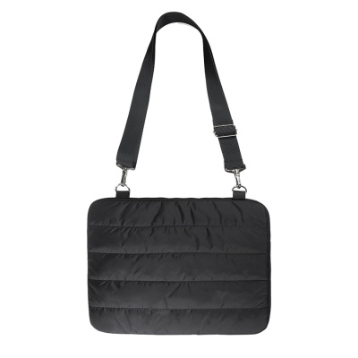 Конференц-сумка"MIX", чёрный, 38 х 30 х 1,5 см, 100% нейлон