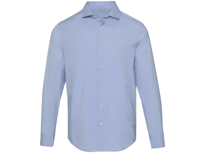Carnelian мужская рубашка из поплина - Голубой , размер 2XL