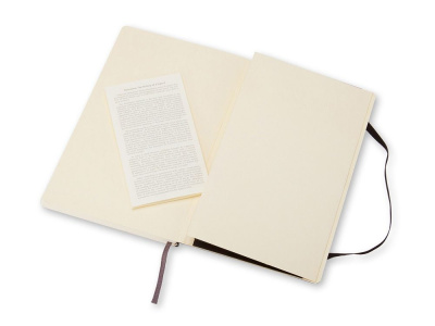 Записная книжка Moleskine Classic Soft (нелинованный), Pocket (9х14 см), черный , размер A6