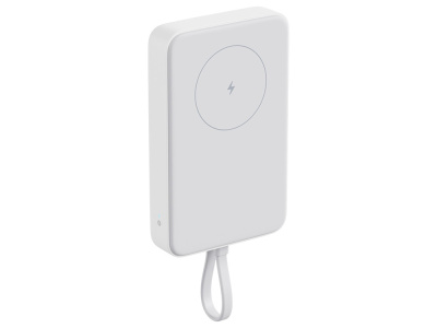 Внешний аккумулятор с кабелем Xiaomi 33W Magnetic Power Bank 10000mAh (Integrated Cable) White