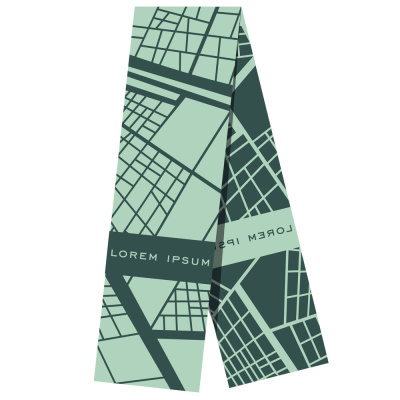 Шарф на заказ Tricksy Light, XL