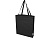 Madras эко- сумка с ластовицей из переработанного хлопка, сертифицированного согласно GRS, плотностью 140 г/м² - сплошной черный