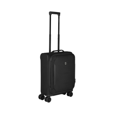 Чемодан VICTORINOX Crosslight, чёрный, RPET полиэстер, 40x20x55 см, 37 л