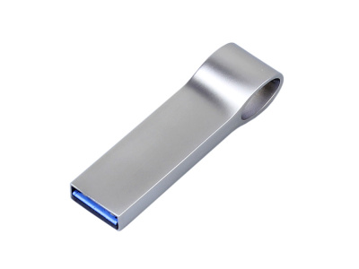 USB 2.0-флешка на 4 Гб с мини чипом, компактный дизайн, боковое отверстие для цепочки , размер 4ГБ