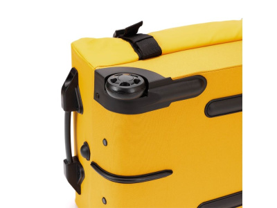 Сумка на колесах TORBER РИТМ, желтый, полиэстер 900D с PU покрытием, 60 х 38 х 25,5 см, 57 л , размер M