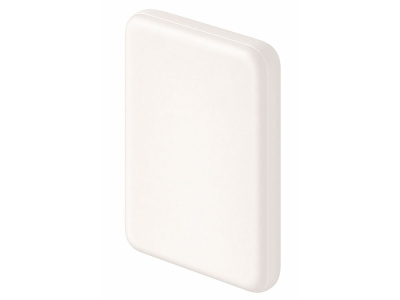 Магнитный внешний беспроводной аккумулятор Polarix, QC/PD, 10000 мАч, слоновая кость