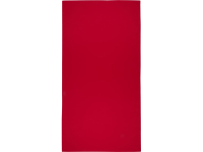 Lucas спортивное полотенце из переработанного полиэстера 70х140 см - Красный , размер L