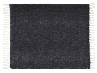 Долли плед из переработанного материала GRS, черный